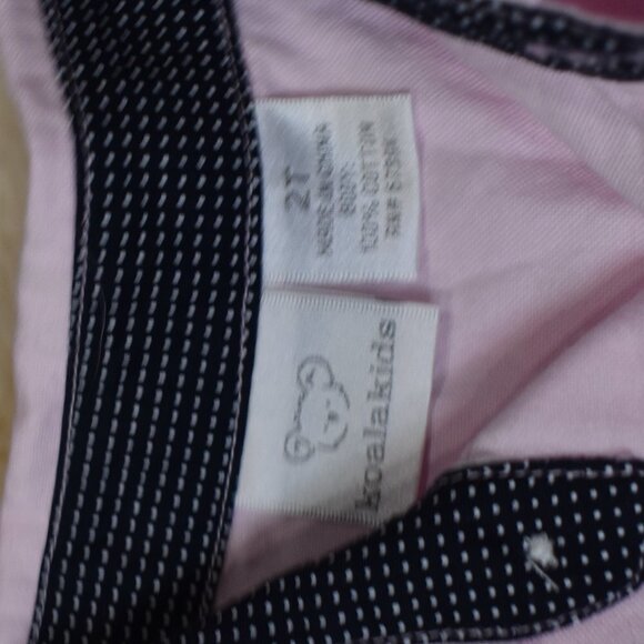 Kids Pink Button Down Shirt Size 2T - Picture 6 of 6